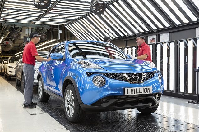 One millionth Juke built at Nissan Sunderland Plant