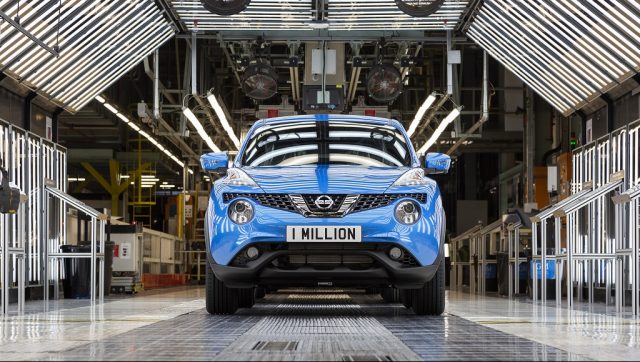 One millionth Juke built at Nissan Sunderland Plant