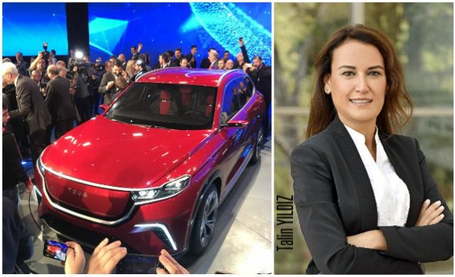 TOGG Talin Yıldız otogundem