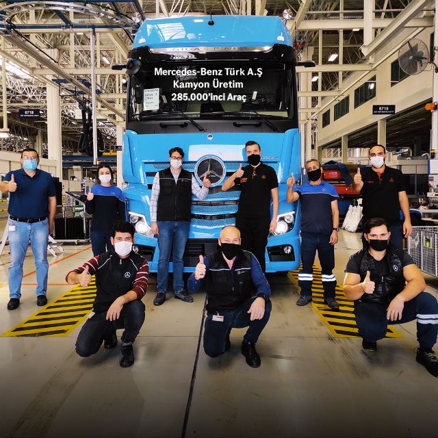 Mercedes-Benz Türk Aksaray Kamyon Fabrikası 285