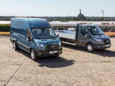 5 ton taşıma kapasiteli Ford Transit