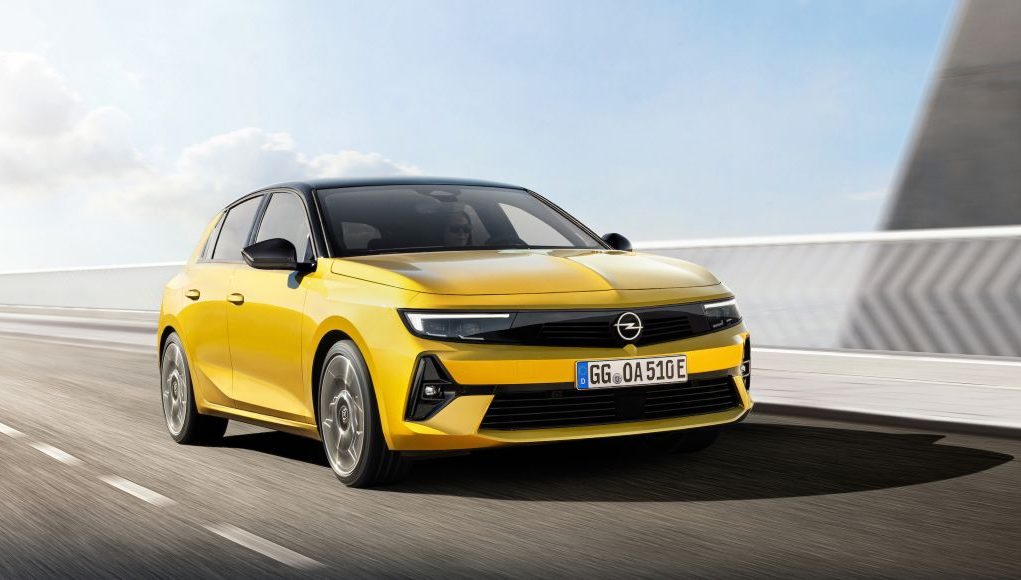 The new 2021 Opel Astra