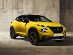 Nissan Juke’a sarı makyaj